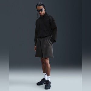 Nike Men's Tech Fleece Shorts Black Size XL Tall, Zip Pocket, HJ0692-010